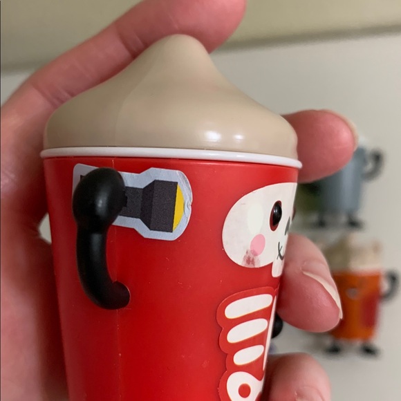 Wendy’s Frosty Frights Halloween Figures Toys Lot of 6 Skeleton Witch Etc - Picture 5 of 7